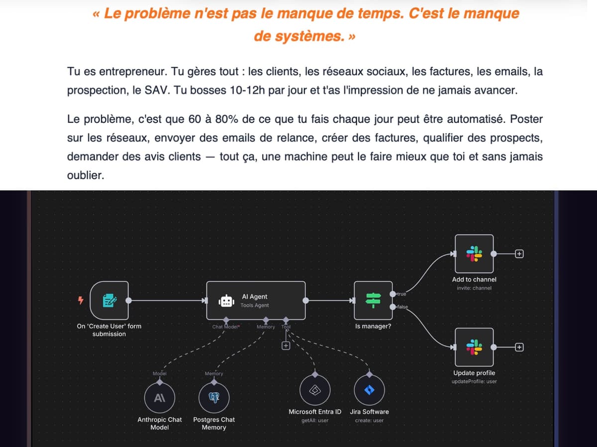 Apercu page 2 du programme 7 Jours pour Automatiser