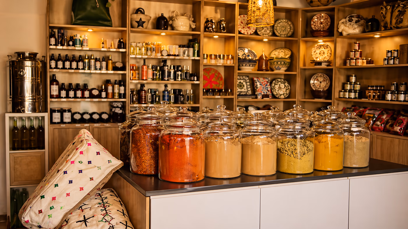 Épices et produits artisanaux chez Artalya à Cogolin