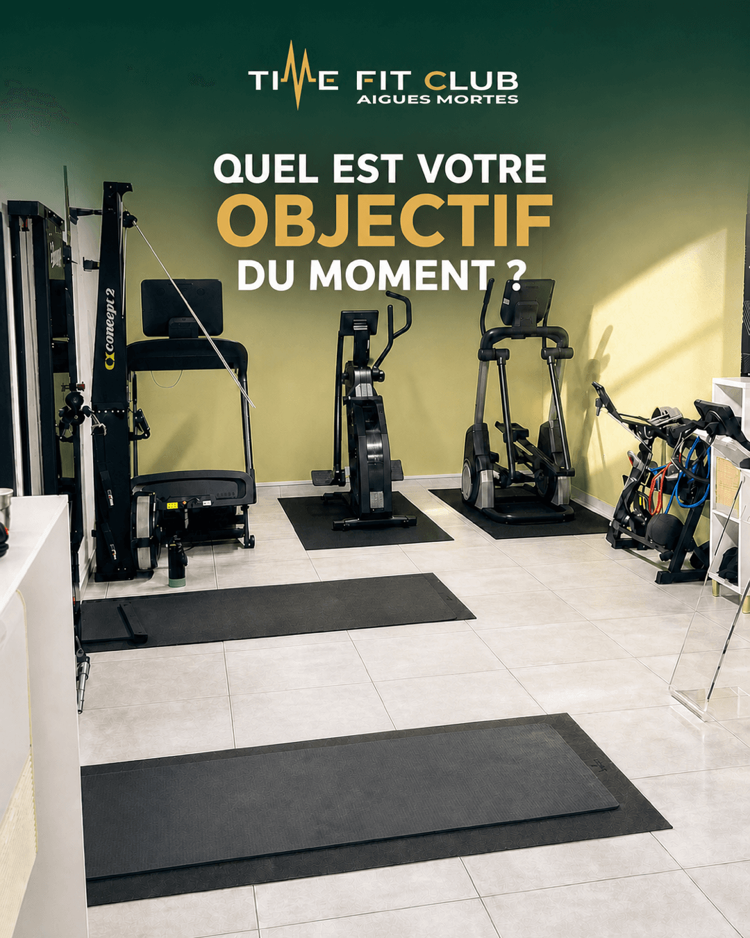 Visuel TimeFit sur l’objectif du moment